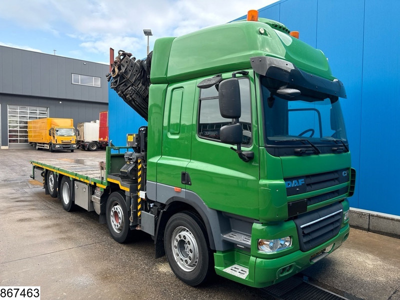 DAF CF 410 8x2, EURO 5, Palfinger, Remote, Retarder - Camion plateau, Camion grue: photos 3 DAF CF 410 8x2, EURO 5, Palfinger, Remote, Retarder - Camion plateau, Camion grue: photos 3