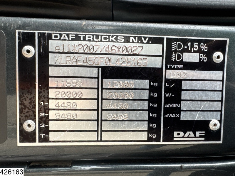 Camion citerne DAF LF45 250 EURO 5, Manual, Bitumen sprayer: photos 7 Camion citerne DAF LF45 250 EURO 5, Manual, Bitumen sprayer: photos 7