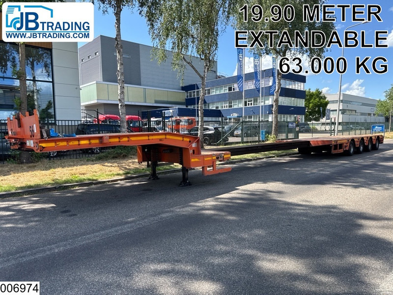 Faymonville Lowbed 63.000 KG, 19.90 Mtr, Extandable - Semi-remorque surbaissé: photos 1 Faymonville Lowbed 63.000 KG, 19.90 Mtr, Extandable - Semi-remorque surbaissé: photos 1