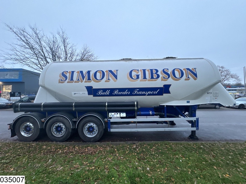 Semi-remorque citerne Feldbinder Silo 40.000 Liter, 3 Comp: photos 7 Semi-remorque citerne Feldbinder Silo 40.000 Liter, 3 Comp: photos 7