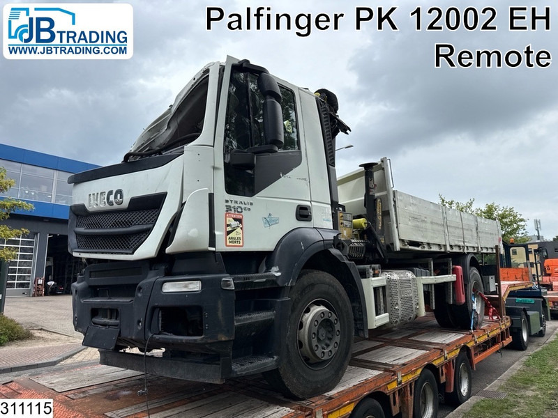 Iveco 190S31 EURO 6, Palfinger, Remote, Steel - Camion benne, Camion grue: photos 1 Iveco 190S31 EURO 6, Palfinger, Remote, Steel - Camion benne, Camion grue: photos 1