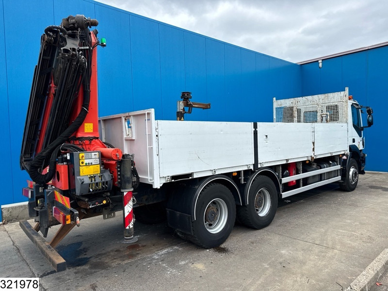 Iveco Trakker 410 6X4, EURO 6, Palfinger, Retarder, Steel suspension - Camion plateau, Camion grue: photos 2 Iveco Trakker 410 6X4, EURO 6, Palfinger, Retarder, Steel suspension - Camion plateau, Camion grue: photos 2