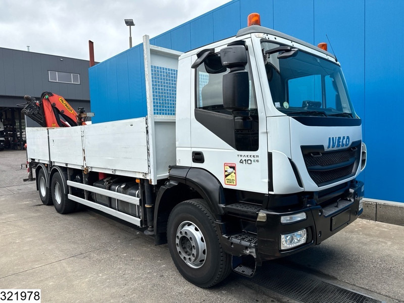Iveco Trakker 410 6X4, EURO 6, Palfinger, Retarder, Steel suspension - Camion plateau, Camion grue: photos 3 Iveco Trakker 410 6X4, EURO 6, Palfinger, Retarder, Steel suspension - Camion plateau, Camion grue: photos 3
