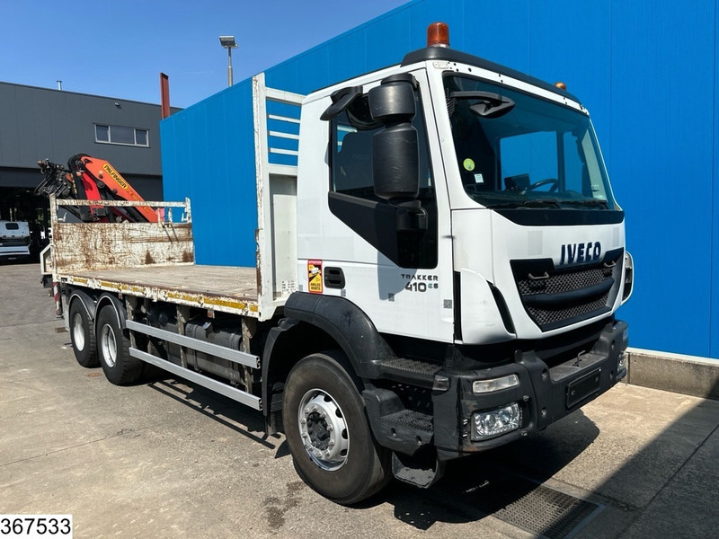 Iveco Trakker 410 6X4, EURO 6, Retarder, Palfinger - Camion plateau, Camion grue: photos 3 Iveco Trakker 410 6X4, EURO 6, Retarder, Palfinger - Camion plateau, Camion grue: photos 3