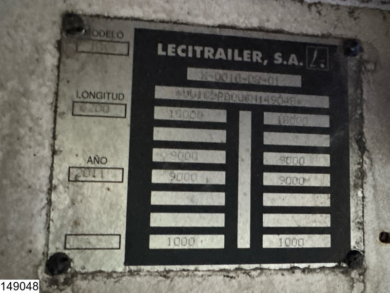 Lecitrailer Middenas - Remorque plateau: photos 4 Lecitrailer Middenas - Remorque plateau: photos 4
