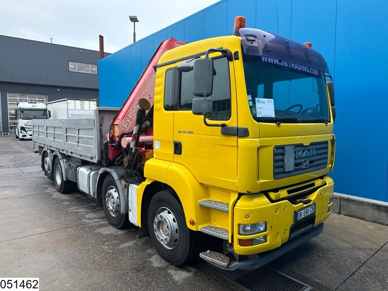 MAN TGA 35 400 8x2, Handgeschakeld, Fassi, Remote - Camion plateau, Camion grue: photos 3 MAN TGA 35 400 8x2, Handgeschakeld, Fassi, Remote - Camion plateau, Camion grue: photos 3