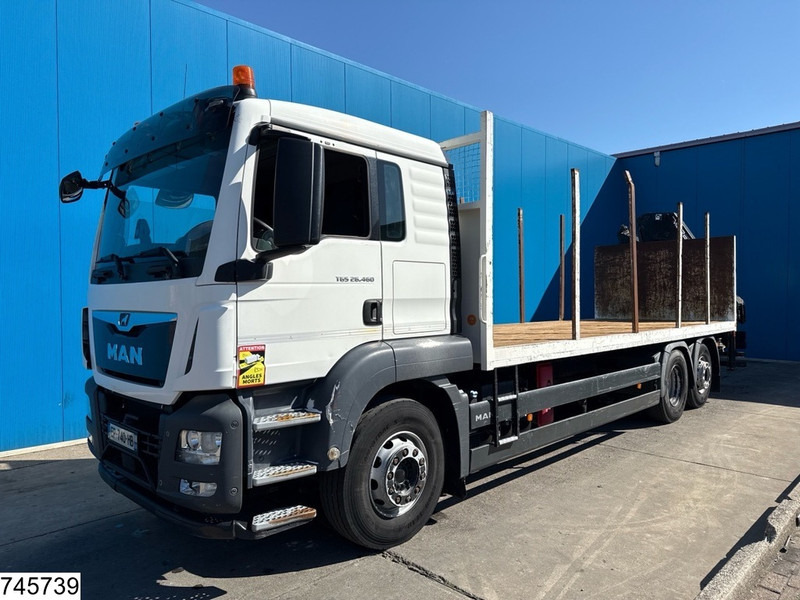 MAN TGS 26 460 6x2, EURO 6, HIAB, Remote, Retarder - Camion plateau, Camion grue: photos 2 MAN TGS 26 460 6x2, EURO 6, HIAB, Remote, Retarder - Camion plateau, Camion grue: photos 2