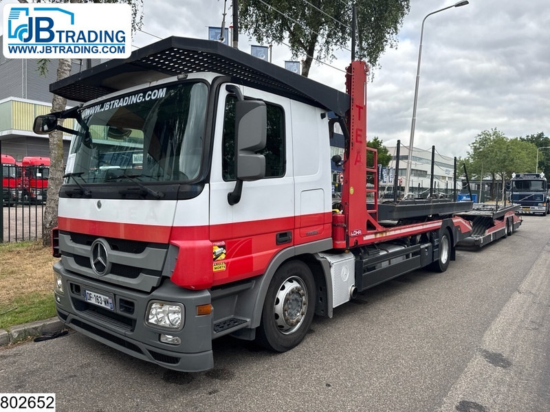 Mercedes-Benz Actros 1841 EURO 6, Lohr, Multilohr, Retarder, Combi - Camion porte-voitures: photos 1 Mercedes-Benz Actros 1841 EURO 6, Lohr, Multilohr, Retarder, Combi - Camion porte-voitures: photos 1