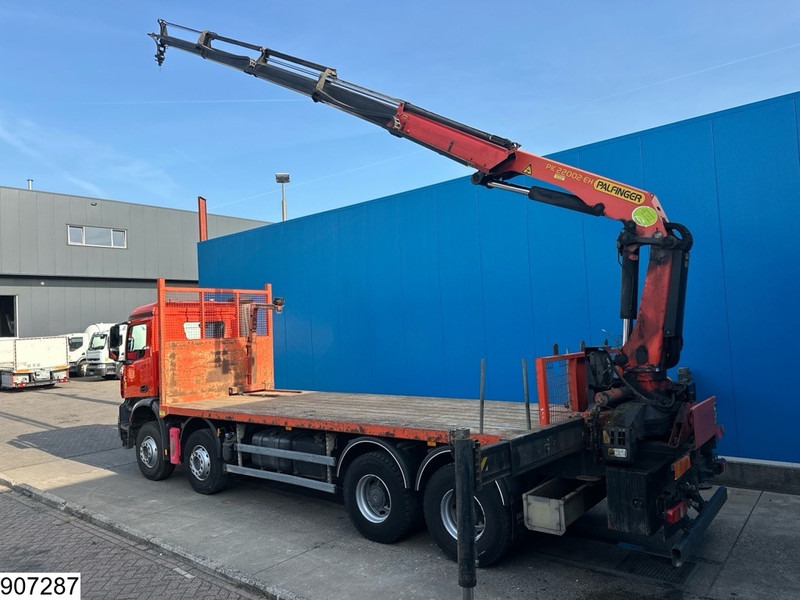 Mercedes-Benz Arocs 3240 8X4, EURO 6, Steel suspension, Palfinger - Camion plateau, Camion grue: photos 4 Mercedes-Benz Arocs 3240 8X4, EURO 6, Steel suspension, Palfinger - Camion plateau, Camion grue: photos 4