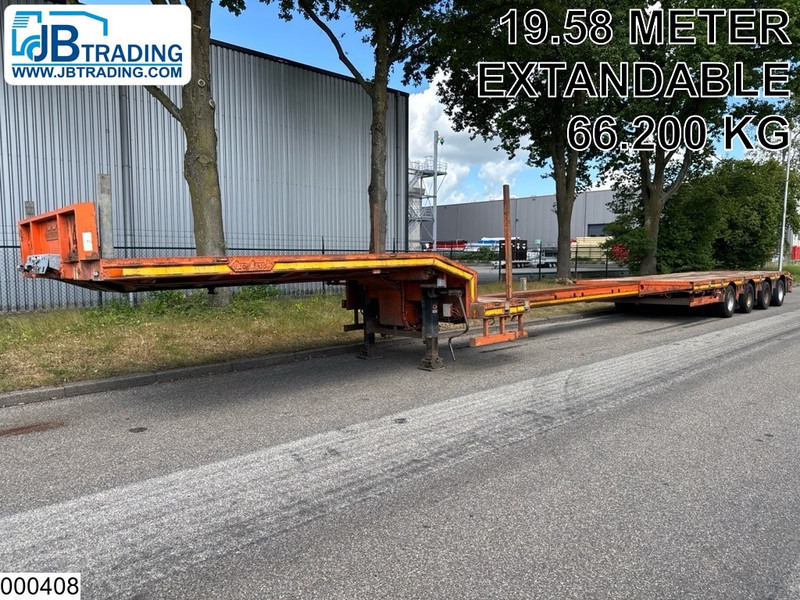 Nooteboom Lowbed 19.58 Meter, Extandable, Twistlocks - Semi-remorque surbaissé: photos 1 Nooteboom Lowbed 19.58 Meter, Extandable, Twistlocks - Semi-remorque surbaissé: photos 1