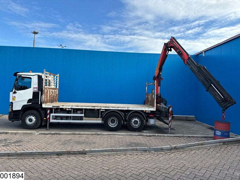 Renault C 430 6x2, EURO 6, Retarder, Palfinger, Remote, Steering - Camion plateau, Camion grue: photos 5 Renault C 430 6x2, EURO 6, Retarder, Palfinger, Remote, Steering - Camion plateau, Camion grue: photos 5