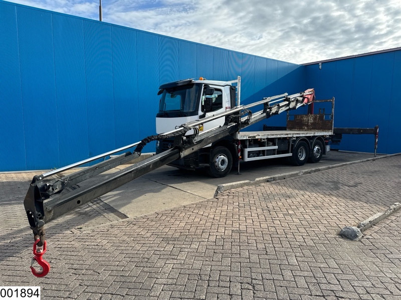 Renault C 430 6x2, EURO 6, Retarder, Palfinger, Remote, Steering - Camion plateau, Camion grue: photos 3 Renault C 430 6x2, EURO 6, Retarder, Palfinger, Remote, Steering - Camion plateau, Camion grue: photos 3