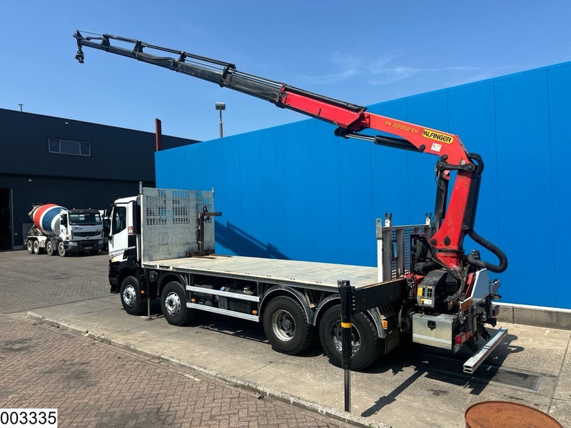 Renault C 430 8X4, EURO 6, Steel suspension, Palfinger - Camion plateau, Camion grue: photos 4 Renault C 430 8X4, EURO 6, Steel suspension, Palfinger - Camion plateau, Camion grue: photos 4