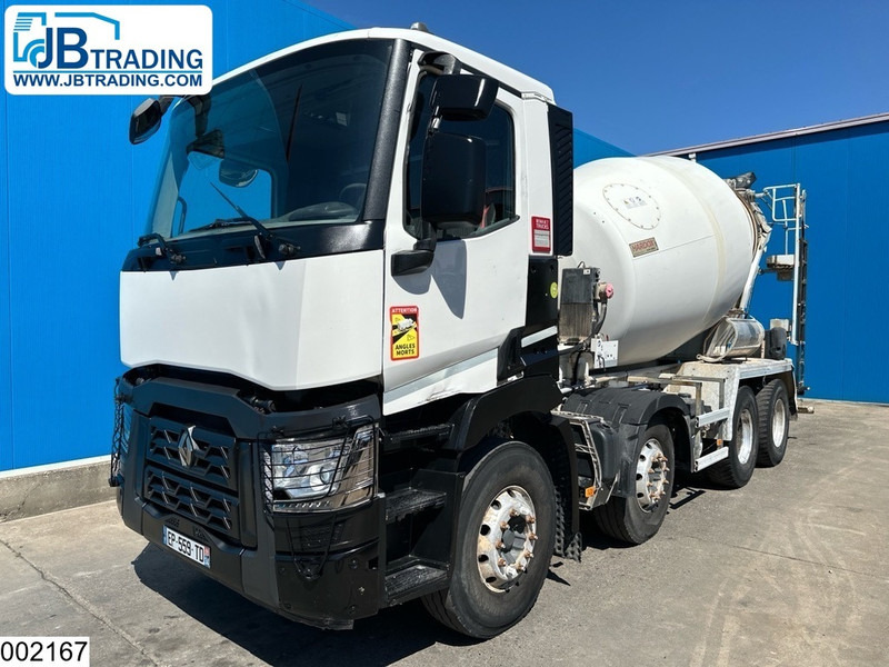 Renault C 430 8X4, EURO 6, Steel suspension, Stetter 9m3 - Camion malaxeur: photos 1 Renault C 430 8X4, EURO 6, Steel suspension, Stetter 9m3 - Camion malaxeur: photos 1