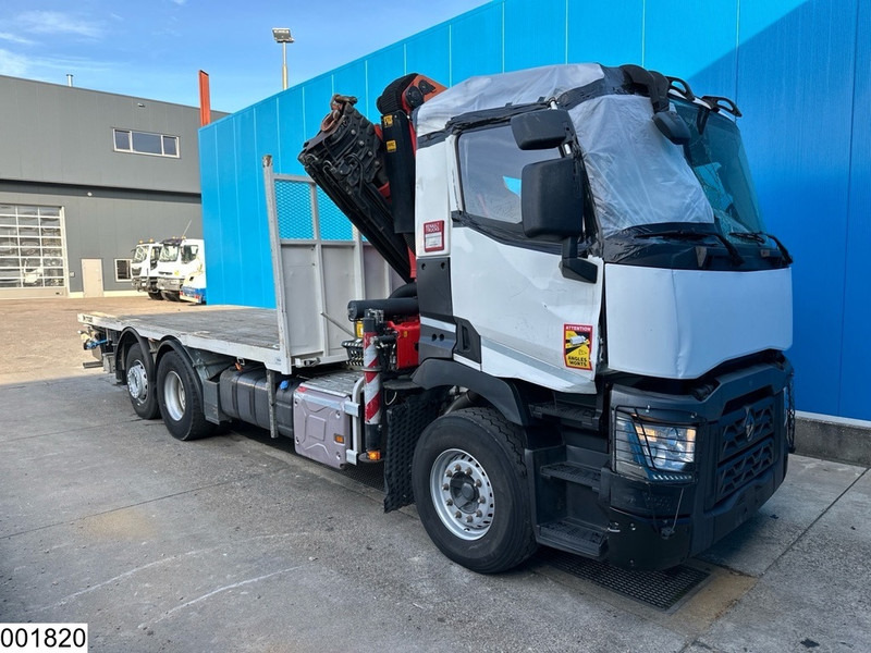 Renault C 460 6x2, EURO 6, Palfinger, Retarder - Camion plateau, Camion grue: photos 3 Renault C 460 6x2, EURO 6, Palfinger, Retarder - Camion plateau, Camion grue: photos 3
