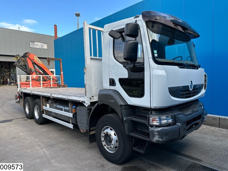 Renault Kerax 380 Dxi 6X4, EURO 6, Retarder, Palfinger, Remote - Camion plateau, Camion grue: photos 4 Renault Kerax 380 Dxi 6X4, EURO 6, Retarder, Palfinger, Remote - Camion plateau, Camion grue: photos 4