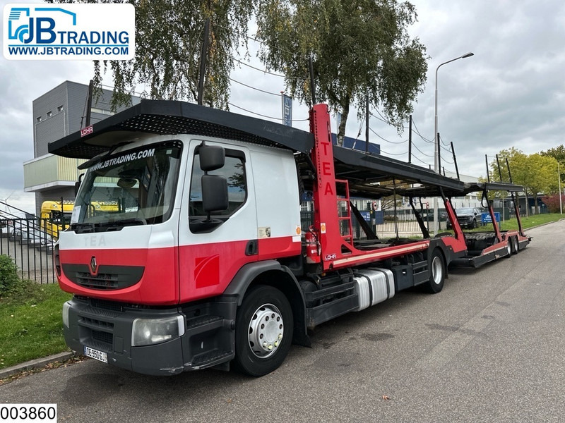 Renault Premium 460 Dxi EURO 5, Lohr, Multilohr, retarder, Combi - Camion porte-voitures: photos 1 Renault Premium 460 Dxi EURO 5, Lohr, Multilohr, retarder, Combi - Camion porte-voitures: photos 1