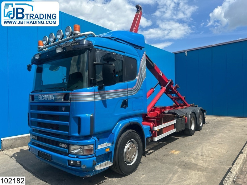 Scania 124 420 6X2, EURO 3, Retarder, Meiller - Camion ampliroll: photos 1 Scania 124 420 6X2, EURO 3, Retarder, Meiller - Camion ampliroll: photos 1