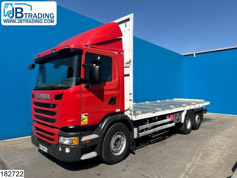Scania G 440 6x2, EURO 5, Retarder, Hubreduction - Camion plateau: photos 1 Scania G 440 6x2, EURO 5, Retarder, Hubreduction - Camion plateau: photos 1