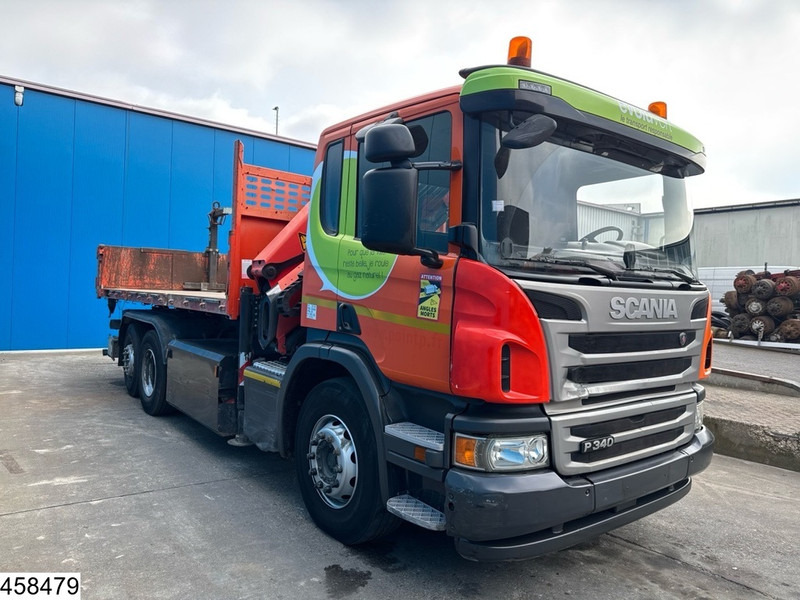 Scania P 340 6x2, CNG, Retarder, Palfinger, Remote - Camion benne, Camion grue: photos 3 Scania P 340 6x2, CNG, Retarder, Palfinger, Remote - Camion benne, Camion grue: photos 3