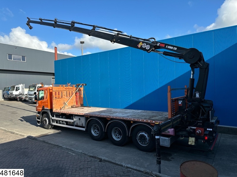 Scania P 410 8x4, EURO 6, HIAB, Remote - Camion plateau, Camion grue: photos 3 Scania P 410 8x4, EURO 6, HIAB, Remote - Camion plateau, Camion grue: photos 3
