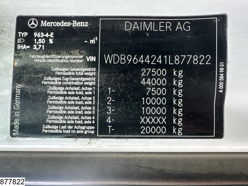 Tracteur routier Mercedes-Benz Arocs 2642 6x4, EURO 6, Liebherr, 10m3: photos 7 Tracteur routier Mercedes-Benz Arocs 2642 6x4, EURO 6, Liebherr, 10m3: photos 7