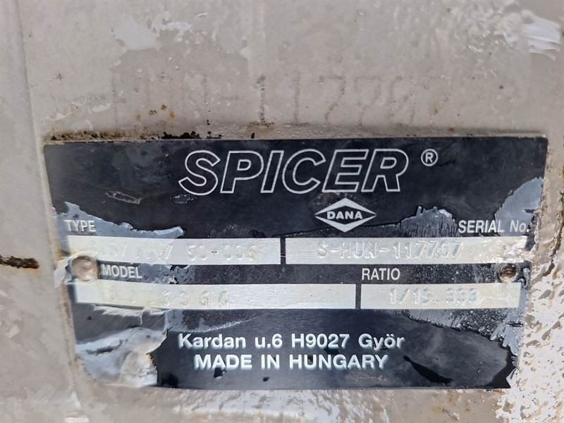 Atlas 65-Spicer Dana 315/111/50-8006364-Axle/Achse/As - Essieu et pièces pour Engins de chantier: photos 4 Atlas 65-Spicer Dana 315/111/50-8006364-Axle/Achse/As - Essieu et pièces pour Engins de chantier: photos 4