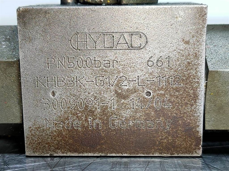 Cat 928G-Hydac KHB3K-G1/2-Ball valve/Kugelhahn - Hydraulique: photos 3 Cat 928G-Hydac KHB3K-G1/2-Ball valve/Kugelhahn - Hydraulique: photos 3