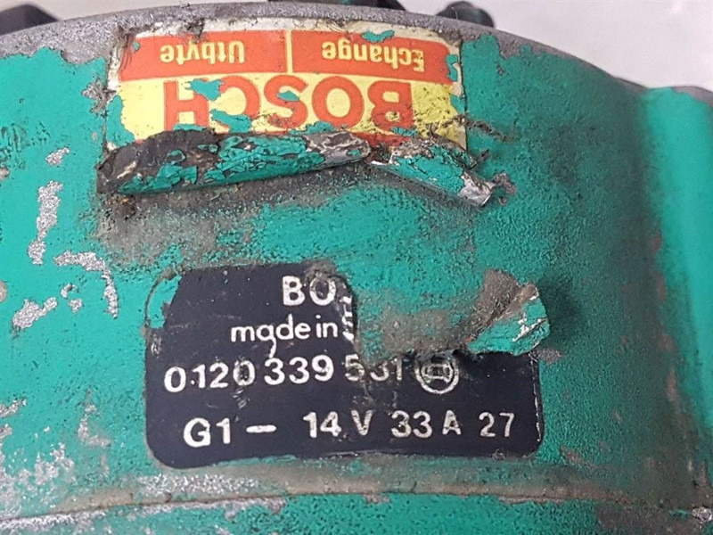 Moteur pour Engins de chantier Dynamo 14V 33A-0120339531-Alternator/Lichtmaschine: photos 6