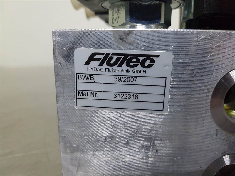 Hydac -Flutec 3122318-Valve/Ventile/Ventiel - Hydraulique pour Engins de chantier: photos 4 Hydac -Flutec 3122318-Valve/Ventile/Ventiel - Hydraulique pour Engins de chantier: photos 4