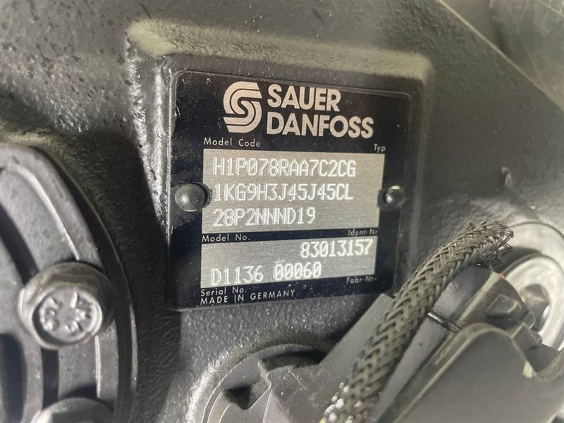 Sauer Danfoss H1P078R-83013157-Drive pump/Fahrpumpe/Rijpomp - Hydraulique pour Engins de chantier: photos 4 Sauer Danfoss H1P078R-83013157-Drive pump/Fahrpumpe/Rijpomp - Hydraulique pour Engins de chantier: photos 4