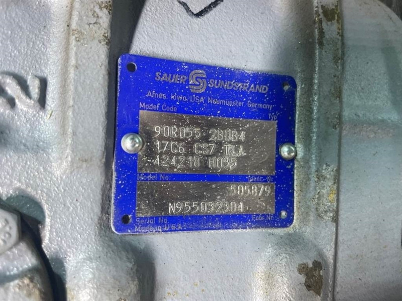 WACKER NEUSON 1000198547-Sauer Danfoss 90R055-Drive pump/Rijpomp - Hydraulique pour Engins de chantier: photos 5 WACKER NEUSON 1000198547-Sauer Danfoss 90R055-Drive pump/Rijpomp - Hydraulique pour Engins de chantier: photos 5