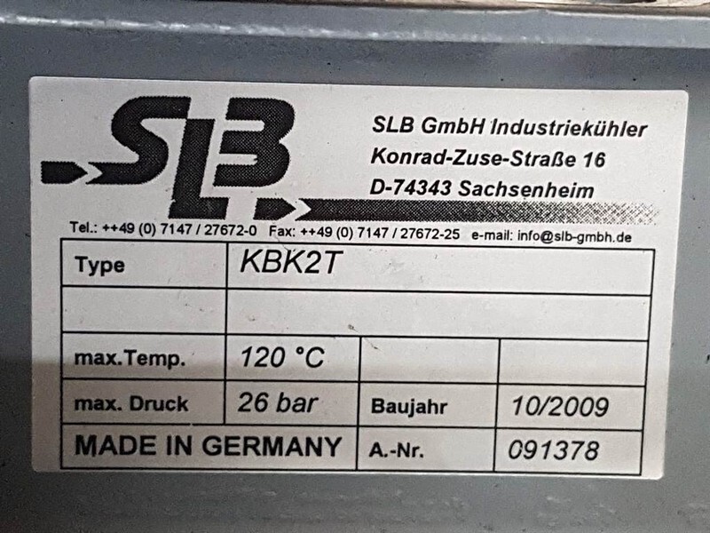 Zettelmeyer ZL-SLB KBK2T-091378-Cooler/Kühler/Koeler - Moteur pour Engins de chantier: photos 4 Zettelmeyer ZL-SLB KBK2T-091378-Cooler/Kühler/Koeler - Moteur pour Engins de chantier: photos 4