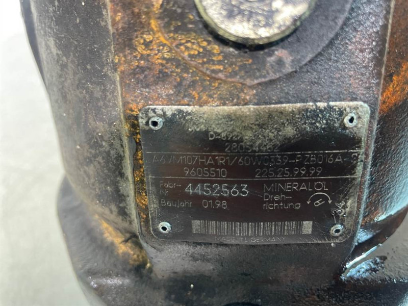 Zettelmeyer ZL602-28054462-Brueninghaus A6VM107-Drive motor - Hydraulique pour Engins de chantier: photos 4 Zettelmeyer ZL602-28054462-Brueninghaus A6VM107-Drive motor - Hydraulique pour Engins de chantier: photos 4
