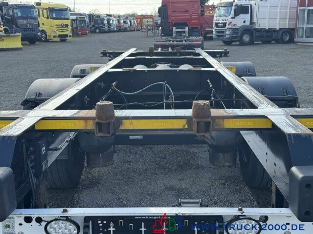 Kögel ZW 18-22,5 Tandem BDF BPW Achsen Scheibenbremsen - Remorque porte-conteneur/ Caisse mobile: photos 4 Kögel ZW 18-22,5 Tandem BDF BPW Achsen Scheibenbremsen - Remorque porte-conteneur/ Caisse mobile: photos 4