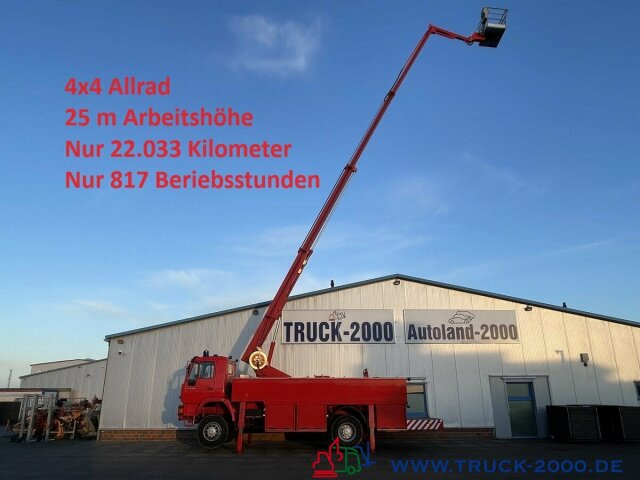 MAN 18.280 4x4 25m Höhe Montage-Dach-Solar nur 22TKM - Camion avec nacelle: photos 1 MAN 18.280 4x4 25m Höhe Montage-Dach-Solar nur 22TKM - Camion avec nacelle: photos 1