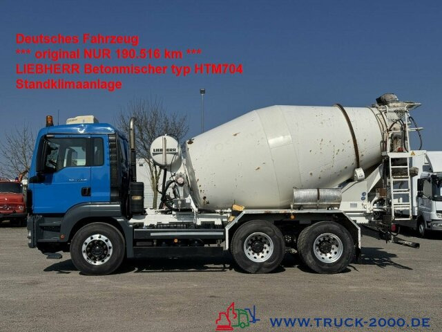 MAN TGS 26.400 6x4 Liebherr HTM704 7m³ NUR 190 TKM - Camion malaxeur: photos 1 MAN TGS 26.400 6x4 Liebherr HTM704 7m³ NUR 190 TKM - Camion malaxeur: photos 1