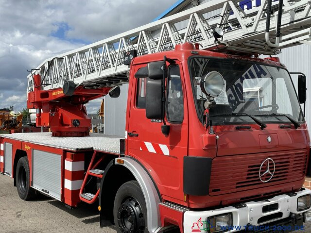 Mercedes-Benz 1422NG Ziegler Feuerwehr Drehleiter 30m Rettung - Camion avec nacelle: photos 5 Mercedes-Benz 1422NG Ziegler Feuerwehr Drehleiter 30m Rettung - Camion avec nacelle: photos 5
