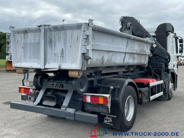Mercedes-Benz 1841L Abroller + Kran + FB 7.6m=1.2 t. - Camion ampliroll, Camion grue: photos 5 Mercedes-Benz 1841L Abroller + Kran + FB 7.6m=1.2 t. - Camion ampliroll, Camion grue: photos 5