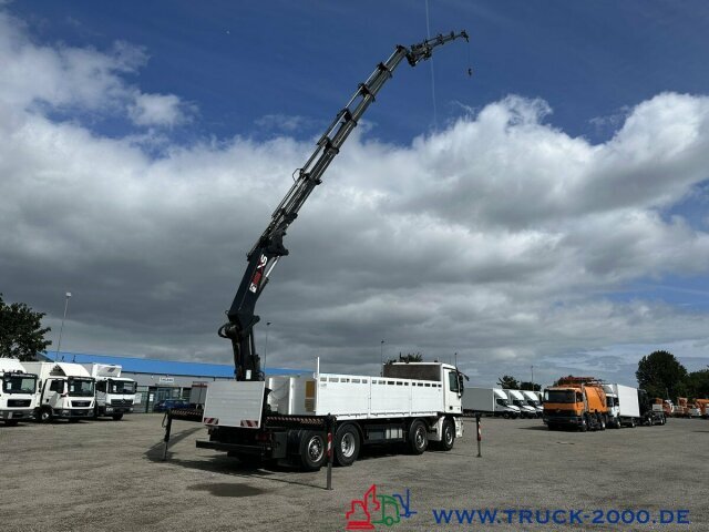 Mercedes-Benz Actros 3244 Hiab 377 FlyJib+ Winde Hakenhöhe 30m - Camion plateau, Camion grue: photos 4 Mercedes-Benz Actros 3244 Hiab 377 FlyJib+ Winde Hakenhöhe 30m - Camion plateau, Camion grue: photos 4