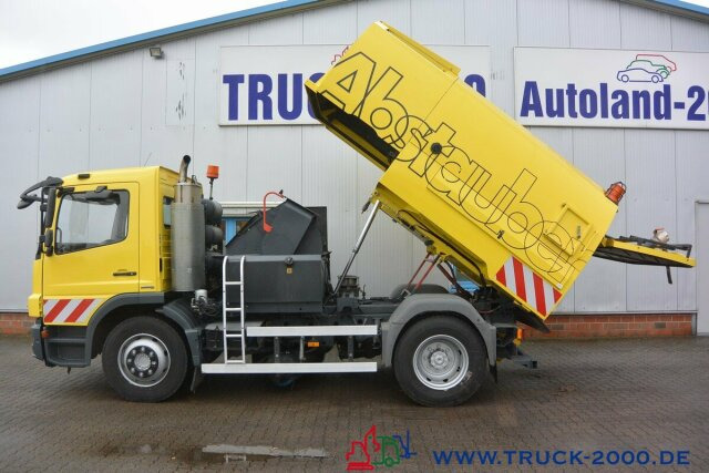Balayeuse de voirie Mercedes-Benz Atego 1524 Bucher Johnston VS650 Deutsches Gerät: photos 12