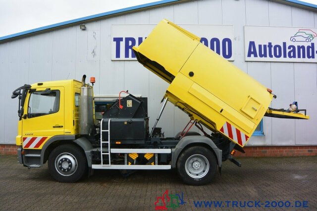 Balayeuse de voirie Mercedes-Benz Atego 1524 Bucher Johnston VS650 Deutsches Gerät: photos 12