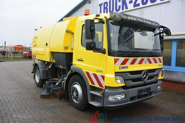 Balayeuse de voirie Mercedes-Benz Atego 1524 Bucher Johnston VS650 Deutsches Gerät: photos 13