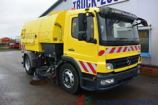 Balayeuse de voirie Mercedes-Benz Atego 1524 Bucher Johnston VS650 Deutsches Gerät: photos 13
