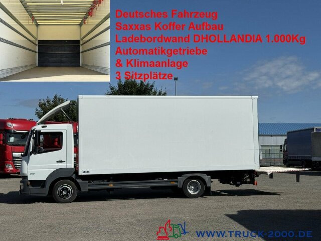 Mercedes-Benz Atego 818 Koffer LBW DHOLLANDIA 1.000kg 3 Sitze - Fourgon: photos 1 Mercedes-Benz Atego 818 Koffer LBW DHOLLANDIA 1.000kg 3 Sitze - Fourgon: photos 1