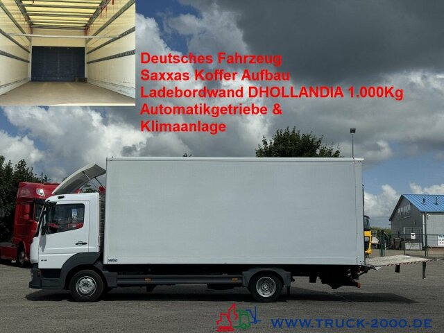 Mercedes-Benz Atego 818 Koffer LBW DHOLLANDIA 1.000kg 3 Sitze - Fourgon: photos 1 Mercedes-Benz Atego 818 Koffer LBW DHOLLANDIA 1.000kg 3 Sitze - Fourgon: photos 1