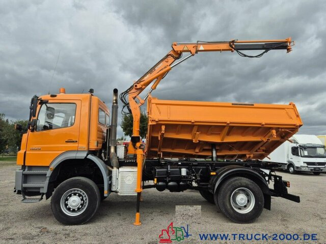 Mercedes-Benz Axor 1829 4x4 Atlas65.2 Kran Kommunal Austattung - Camion benne, Camion grue: photos 2 Mercedes-Benz Axor 1829 4x4 Atlas65.2 Kran Kommunal Austattung - Camion benne, Camion grue: photos 2