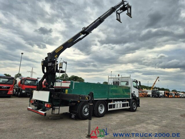 Camion plateau, Camion grue Mercedes-Benz Axor 2536 Palfinger PK 18001 HP Nur 233.964 KM: photos 6