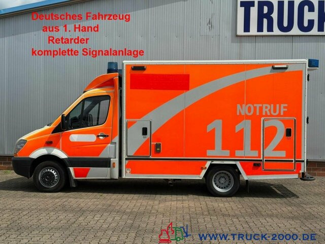 Mercedes-Benz Sprinter 516 Fahrtec RTW Luftfederung Retarder - Ambulance: photos 1 Mercedes-Benz Sprinter 516 Fahrtec RTW Luftfederung Retarder - Ambulance: photos 1