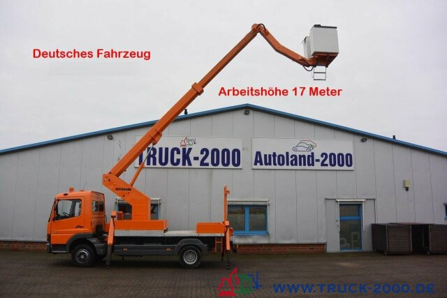 Ruthmann Mercedes Atego 815 T170 17m seitl. Auslage 12m - Camion avec nacelle: photos 1 Ruthmann Mercedes Atego 815 T170 17m seitl. Auslage 12m - Camion avec nacelle: photos 1